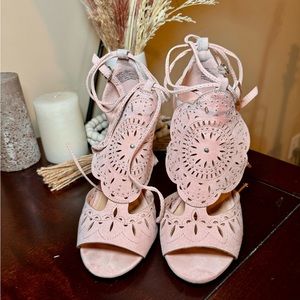 Shoesazzle Dusty Rose colored Heels